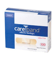 CareBand Sheer Adhesive Bandage, 3/4" x 3"  ASOCBD2018-Box