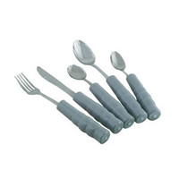 Weighted Handle Teaspoon 1" dia., Grey, Stainless Steel  AZGU8460-Each