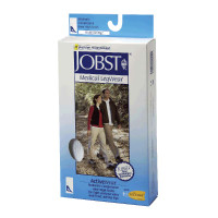 JOBST ActiveWear Knee-High Moderate Compression Socks Large, White  BI110481-Each