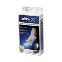 SensiFoot Crew Length Mild Compression Diabetic Sock X-Large, Black  BI110854-Each