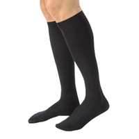 Men's CasualWear Knee-High Compression Socks X-Large, Black  BI113103-Each