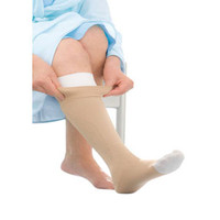 UlcerCare Knee-High Compression Stockings with Liner, Medium, Beige  BI114480-Each