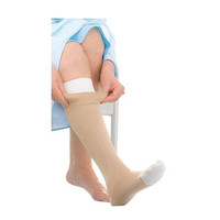 UlcerCare Knee-High Compression Stockings with Liner, 3X-Large, Beige  BI114484-Each