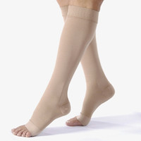 Relief Knee-High Moderate Compression Stockings Medium Full Calf, Beige  BI114801-Each