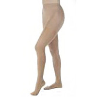 Opaque Women's Waist-High Moderate Compression Pantyhose Large, Black  BI115222-Each