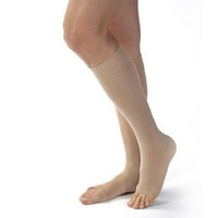 Knee-High Firm Opaque Compression Stockings in Petite Large, Natural  BI115640-Each