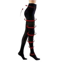 UltraSheer Supportwear Women's Mild Compression Pantyhose X-Large, Black  BI117248-Each