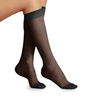 Ultrasheer Knee 20-30 Clsd Black Large Full Calf  BI119009-Each