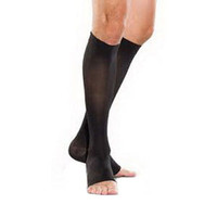 UltraSheer Women's Knee-High Moderate Compression Stockings Medium, Black  BI119511-Each