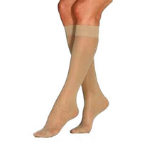 UltraSheer Women's Knee-High Extra-Firm Compression Stockings Medium, Natural  BI119755-Each