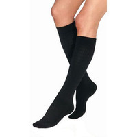 UltraSheer Knee-High Extra-Firm Compression Stockings Medium, Black  BI121474-Each