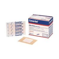 Coverlet Patches Adhesive Bandage, 4" x 2-3/4", Latex-Free  BI7801000-Box