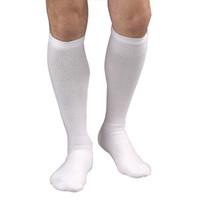 Activa Coolmax Athletic Sock, 20-30, Knee High, White, Medium  BIH31212-Each