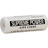 3.5V Nickel-Cad Rechargeable Battery, Black  CBLL72200-Each