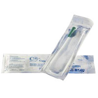 Cure Pocket Male Straight Intermittent Catheter 12 Fr 16"