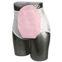 Daily Wear Pouch Cover, Closed End, Fits Flange Opening of 3/4" to 21/4", Overall Length 9", Pink