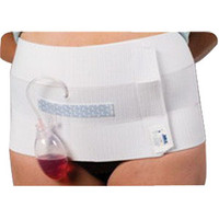 Abdominal Binder, 3 Panel, 9" Wide, 60"75", White