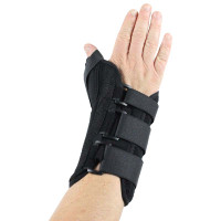 Corelign Right Wrist Brace with Thumb Spica, Large, 71/2" to 81/2" Wrist Circumference