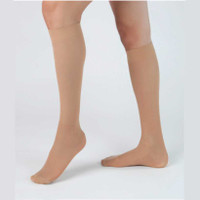 Health Support Vascular Hosiery 1520 mmHg, Knee Length, Sheer, Beige, Short Size D