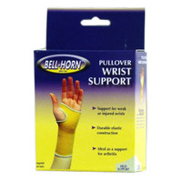 BellHorn Elastic Pullover Wrist Support, Medium 61/2"  71/2'' Wrist Circumference, Beige