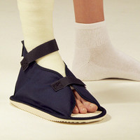 Cast Shoe Navy Canvas, Rocker, Open, Large