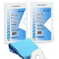 Disposable Towel Drapes, Sterile,Plain,18 X 26