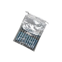 PullTite Low Density Polyethylene DoubleDrawstring Bag, 12" x 8"