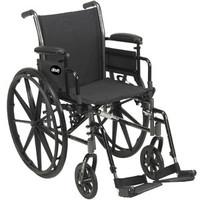 Cruiser III Wheelchair 18" Seat, Black