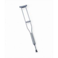 Aluminum Crutches with Accessories, Tall Adult, Fits Patients 5'10"6'6", 350 lb Capacity