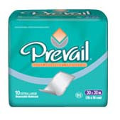 Prevail Night Time Disposable Underpads 23" x 36"