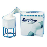Surgigrip LatexFree Tubular Elastic Support Bandage, 4" x 11 yds. (Large Knee or Thigh)