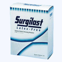 Surgilast LatexFree Tubular Elastic Dressing Retainer, Size 3, 9" x 25 yds. (Medium: Hand Arm, Leg and Foot)
