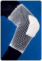 Surgilast LatexFree Tubular Elastic Dressing Retainer, Size 8, 311/2" x 25 yds. (Medium: Chest, Back, Perineum and Axilla)
