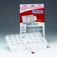 AcuLife Deluxe Pill Organizer 'One Week Plus Today'