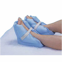 PolyFilled Heel Pillow, Blue, One Size Fits All