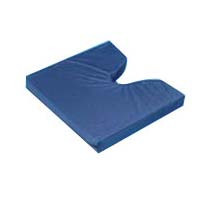 Coccyx Cushion w/Navy Cover, 16" X 18" X 2", Each