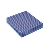 Foam Wheelchair Cushion, 16" x 16" x 2", Plaid