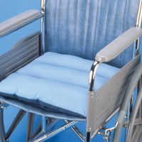 Total Comfort Chair Cushion with Blue Cover, 18" x 16" x 3"
