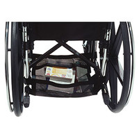 Wheelchair Underneath Carrier, 17" x 15" x 2", Black