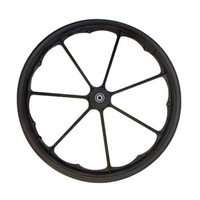 Composite Rear Wheel without Handrims 24" x 11/4", Urethane