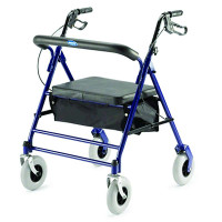 Bariatric Rollator with Carry Pouch