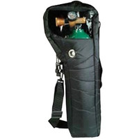 Oxygen Cylinder Carrying Pocket, Black Nylon