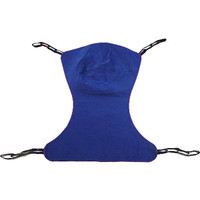 Reliant Full Body Solid Fabric Sling without Commode Opening, Medium, Purple, Polyester/Nylon