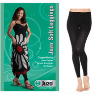 Juzo Soft Leggings, 1520, Black, Size 2