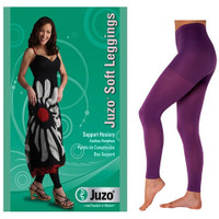 Juzo Soft Leggings, 1520, Regular 281/4"  323/4", Mardi Gras Purple, Size 1
