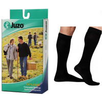 Juzo Soft KneeHigh, 3040, Regular, Full Foot, Black, Size 2