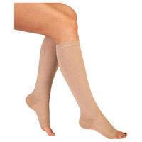 Juzo Basic, KneeHigh 3040 mmHg, Open Toe, Short, Beige, Size 2