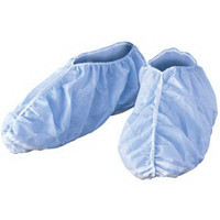 Nonsterile Clean Room Shoe Cover with Traction Strips Medium/Large