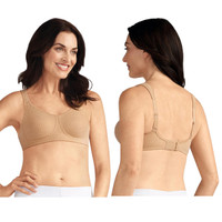 Amoena Mona WireFree Bra, Soft Cup, Size 38B, Cognac Ref# 5261438BCO