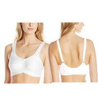 Amoena Kelly WireFree Bra, Soft Cup, Size 44D, White Ref# 5215344DWH